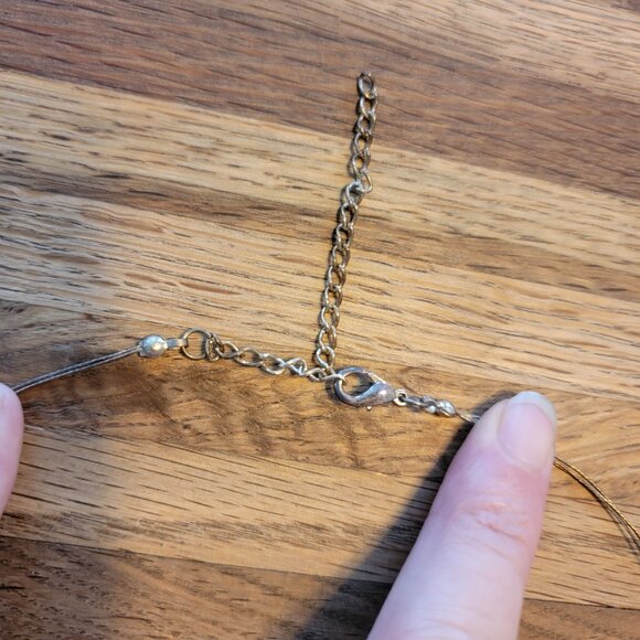 Cat's Eye Large Pink Pendant Necklace - Picture 5 of 10